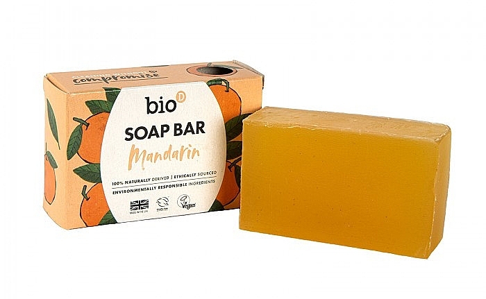 Tangerine Soap - Bio-D Mandarin Soap Bar — photo N2