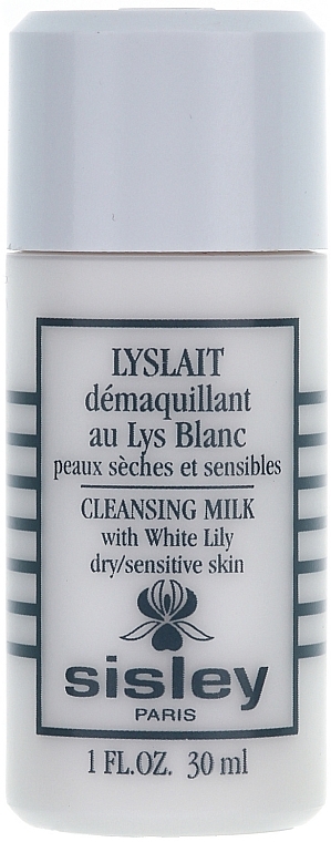 "Lyslait" Makeup Removing Milk with White Lilly - Sisley Lyslait Cleansing Milk with White Lily — photo N4