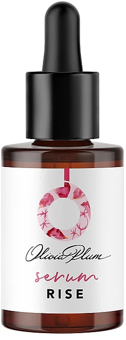 Smoothing & Brightening Facial Oil Serum - Olivia Plum Rise Serum — photo N1