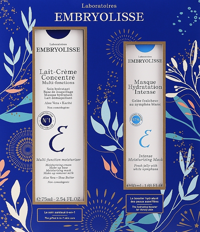 Set - Embryolisse Laboratories Moisturising Set (cr/75 ml + mask/50 ml) — photo N1