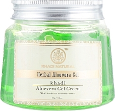 Fragrances, Perfumes, Cosmetics Aloe Vera Gel - Khadi Natural Herbal Aloevera Gel Green