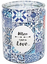 Fragrances, Perfumes, Cosmetics Scented Candle in Glass - Bolsius When I Fall In Love