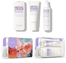 Set - Eleven Australia Blonde Holiday Trio (shm/300ml + cond/300ml + h/spray/200ml + bag) — photo N1