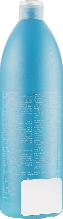 Oxidizing Emulsion 9% - Lecher Professional Geneza Hydrogen Peroxide Cream — photo N2