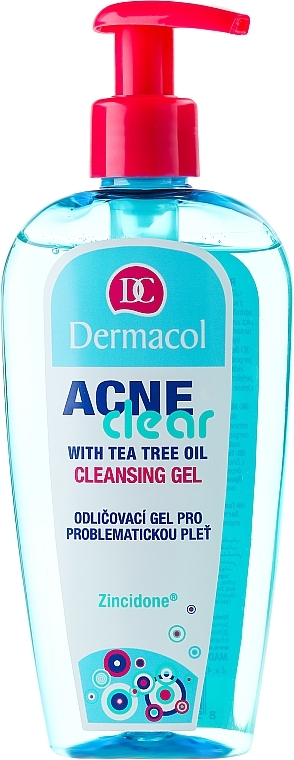 Makeup Removal and Cleansing Gel for Problm Skin - Dermacol Acne Clear Make-Up Removal & Cleansing Gel — photo N1