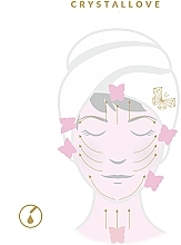 Facial Massager 3D - Crystallove 3D Rose Quartz Guasha — photo N3