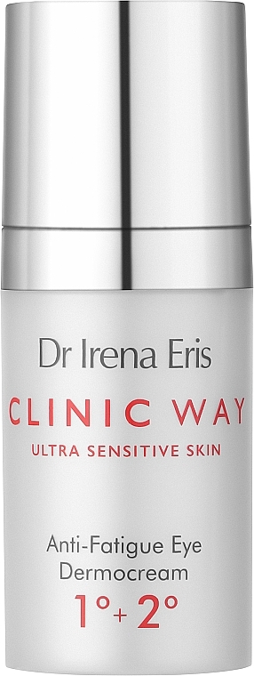 Day & Night Eye Cream "Hyaluronic Smoothing" - Dr Irena Eris Clinic Way 1°-2° anti-wrinkle skin care around the eyes — photo N1