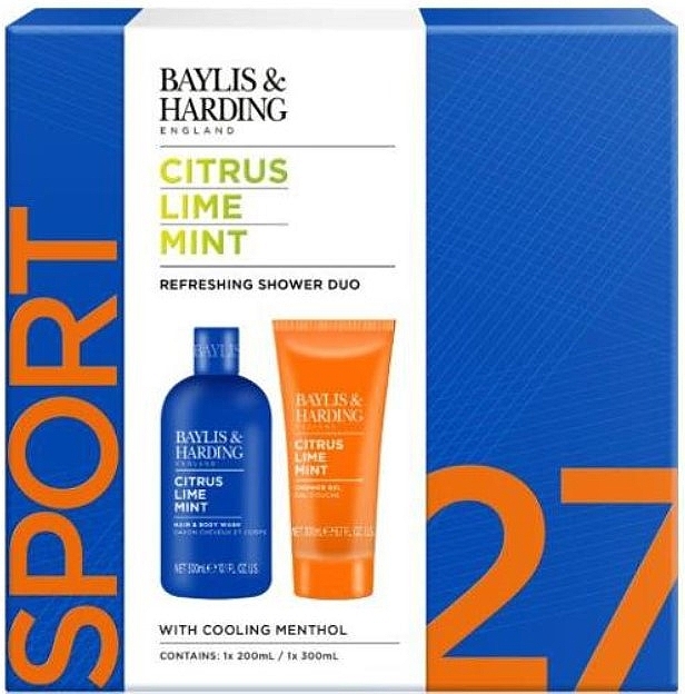 Set - Baylis & Harding Citrus Lime & Mint Sport — photo N1