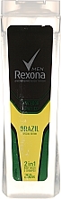 Fragrances, Perfumes, Cosmetics Shampoo-Shower Gel 2in1 - Rexona Men Brazil 2in1 Body Wash & Shampoo