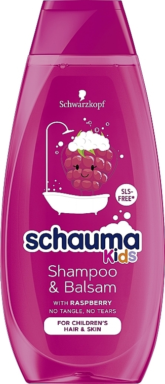 Kids Shampoo & Balsam - Schwarzkopf Schauma Kids Shampoo & Balsam — photo N1