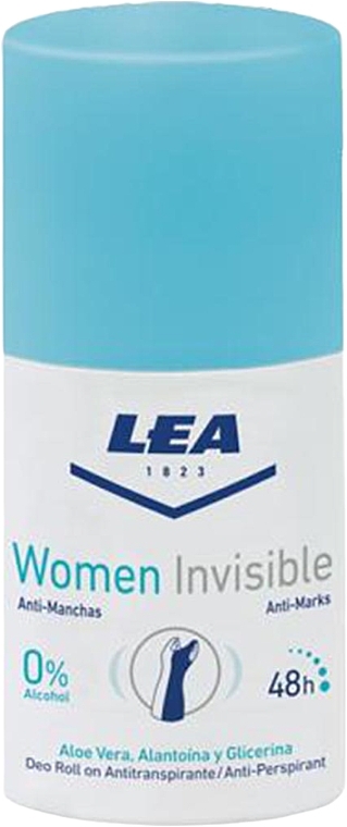 Roll-On Deodorant - Lea Women Invisible Aloe Vera Deodorant Roll-On — photo N1