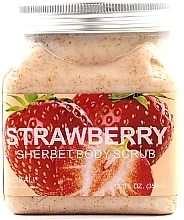 Fragrances, Perfumes, Cosmetics Strawberry Body Scrub - Wokali Sherbet Body Scrub Strawberry