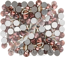 Fragrances, Perfumes, Cosmetics Decorative Nail Crystals 'Rose Gold', size SS 08, 100pcs - Kodi Professional