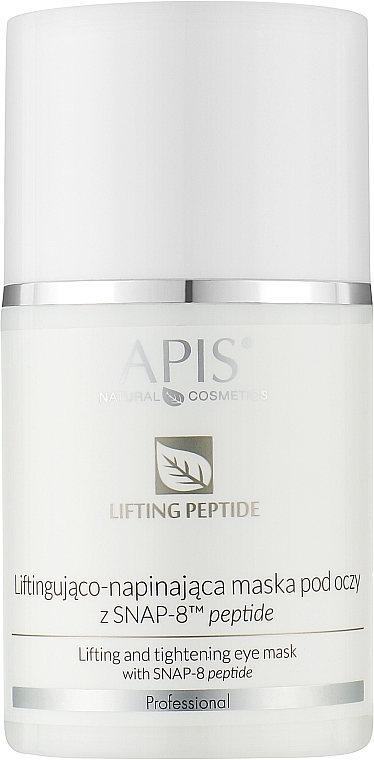 Lifting Peptide Eye Mask - APIS Professional Lifting Peptide Lifting & Tightening Eye Mask With SNAP-8 Peptide — photo N1