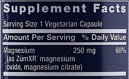 Dietary Supplement "Magnesium" - Life Extension Extend-Release Magnesium — photo N3