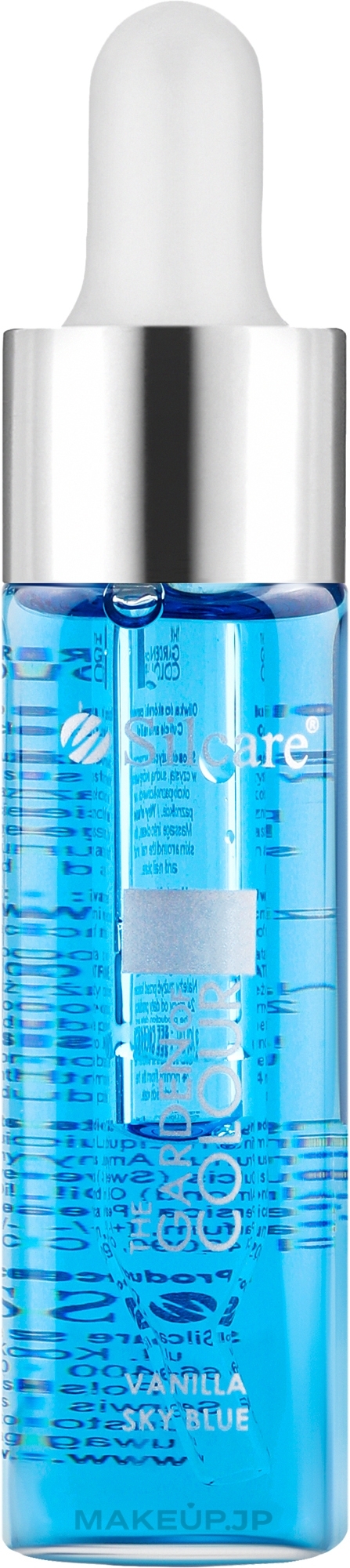 Nail & Cuticle Oil with Pipette - Silcare Garden of Colour Cuticle Oil Vanilla Sky Blue — photo 15 ml