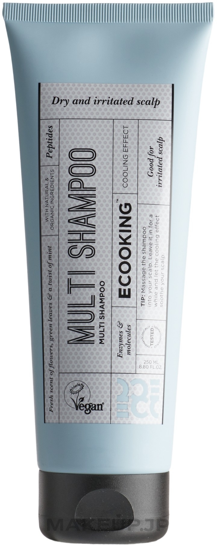 Sensitive Scalp Shampoo - Ecooking Multi Shampoo — photo 250 ml