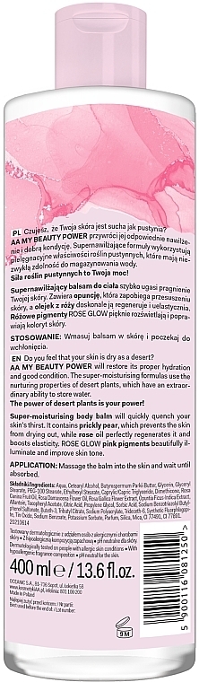 Super Moisturizing Opuntia & Rose Body Balm - AA My Beauty Power Super Moisturizing Body Balm — photo N2
