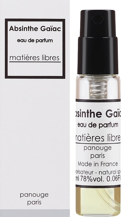GIFT! Panouge Absinthe Gaiac - Eau de Parfum (sample) — photo N2