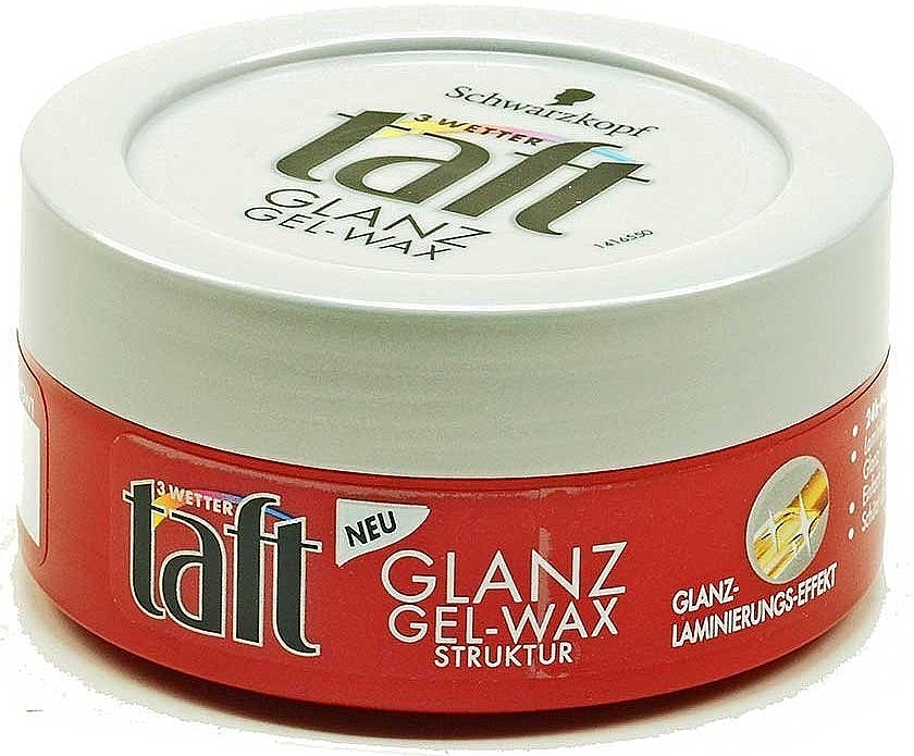 Hair Radiance Gel-Wax 'Brilliant Shine' - Schwarzkopf Taft Shine Gel-Wax — photo N1