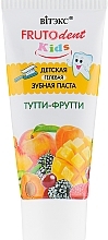 Fragrances, Perfumes, Cosmetics Kids Gel Toothpaste 'Tutti-Frutti' - Vitex Frutodent Kids