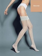 Women's Stockings "Calze Mary" 15 Den, naturale - Veneziana — photo N1