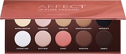 Pressed Eyeshadow Palette - Affect Cosmetics Pure Passion Eyeshadow Palette — photo N1