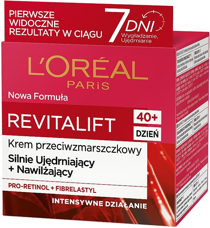 Anti-Wrinkle Day Cream with Elastin - L'Oreal Paris Revitalift Anti-Wrinkle + Strongly Firming Day Cream — photo N2