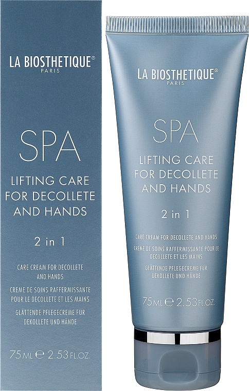 Lifting Fitming Neck, Decollete & Hand SPA Cream - La Biosthetique Lifting Care Decollete + Hands — photo N5