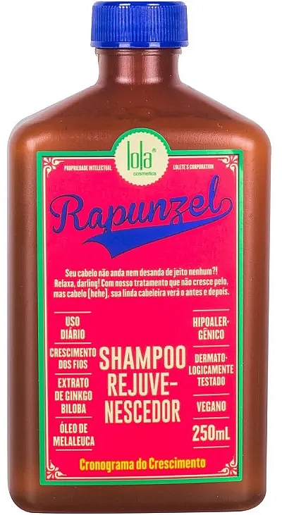 Hair Repair Shampoo - Lola Cosmetics Rapunzel Rejuvenating Shampoo — photo N1