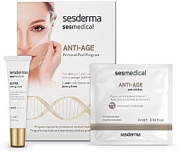 Fragrances, Perfumes, Cosmetics Anti-Aging Face Peel Program - Sesderma Sesmedical Anti-Age Personal Peel Program (cr/15ml + wipe/4x4ml)