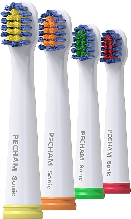 Kids Electric Toothbrush Heads, white - Pecham — photo N3