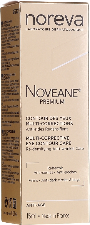 Multifunctional Eye Cream - Noreva Laboratoires Noveane Premium Multi-Corrective Eye Care — photo N1