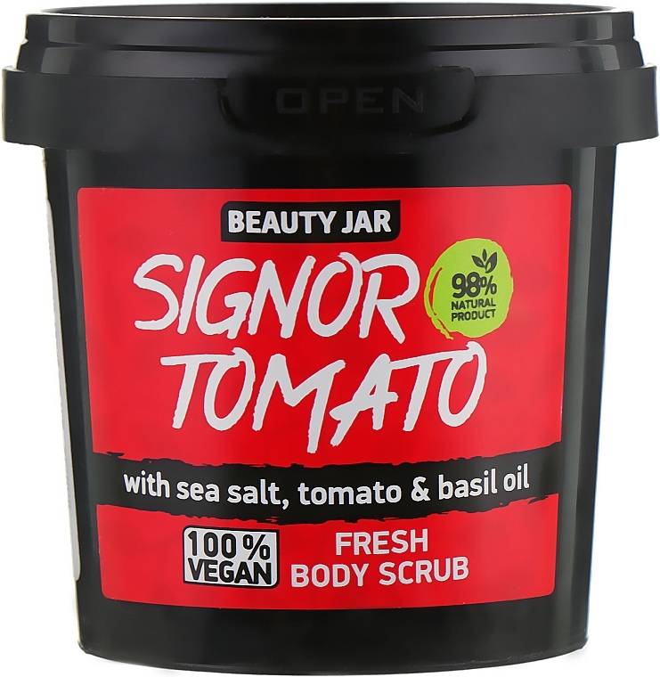 Body Scrub "Signor Tomato" - Beauty Jar Fresh Body Scrub — photo N2