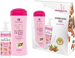 Fragrances, Perfumes, Cosmetics Set - Dermacol Almond Care (b/milk/250ml + h/cr/150ml)