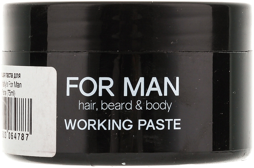 Mattifying Hair Paste - Vitality's For Man Working Paste — photo N2
