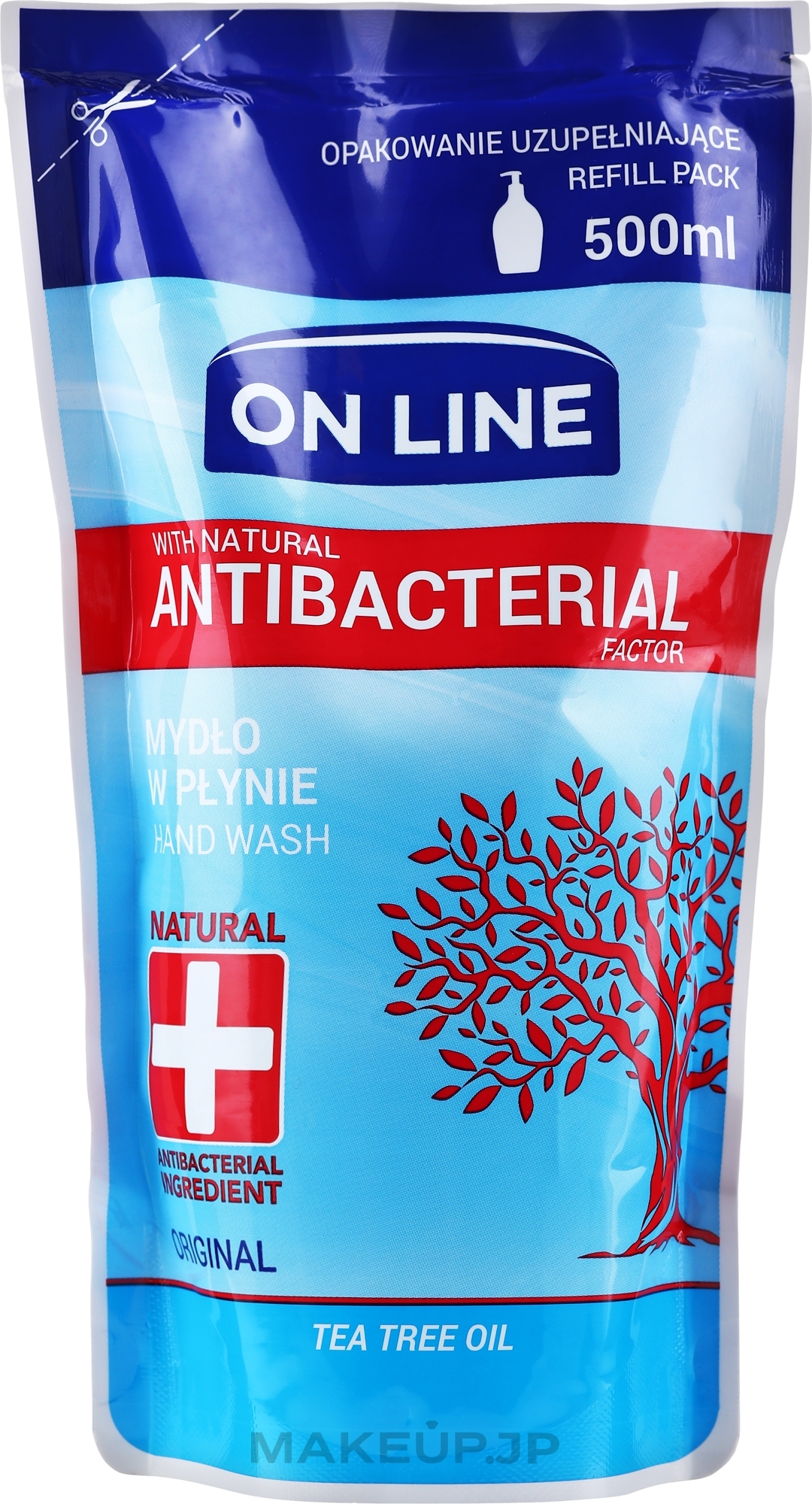 Liquid Soap - On Line Antibacterial Liquid Soap (Refill) — photo 500 ml