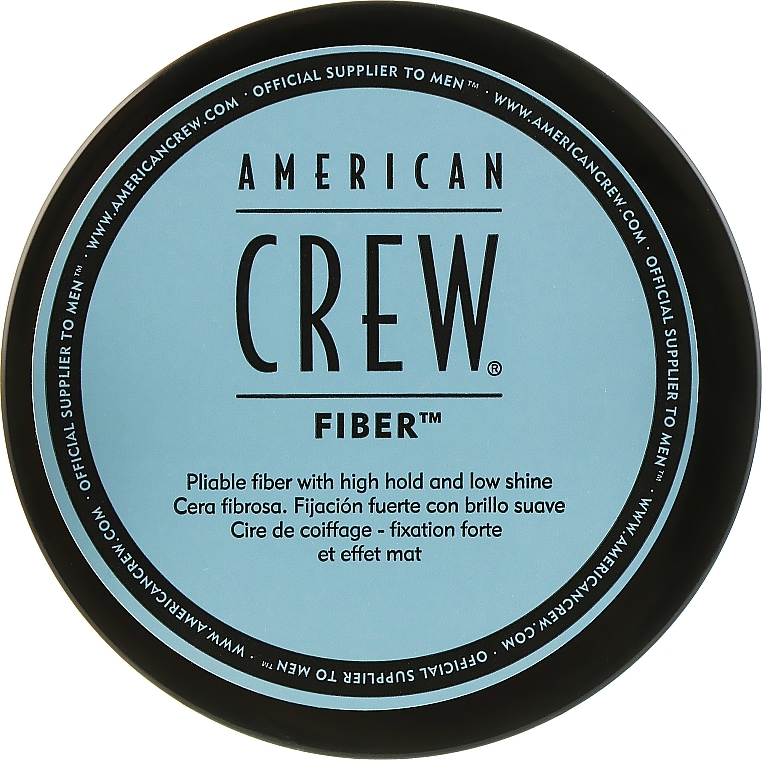 Strong Hold Hair Styling Paste - American Crew Fiber — photo N1