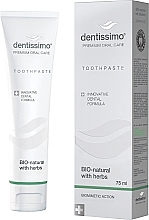 Fragrances, Perfumes, Cosmetics Natural Toothpaste with Healing Herbs - Dentissimo Bio-Natural With Herbs