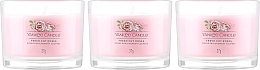 Set - Yankee Candle Fresh Cut Roses (candle/3x37g) — photo N2