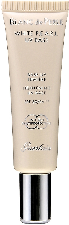 Correcting & Lightening Makeup Base - Guerlain Blanc De Perle Lightening UV Base SPF30/PA+++ — photo N1