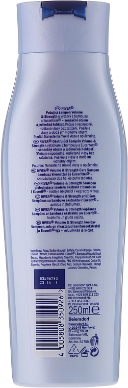 Care Shampoo "Volume & Care" - NIVEA Hair Care Volume Sensation Shampoo — photo N11