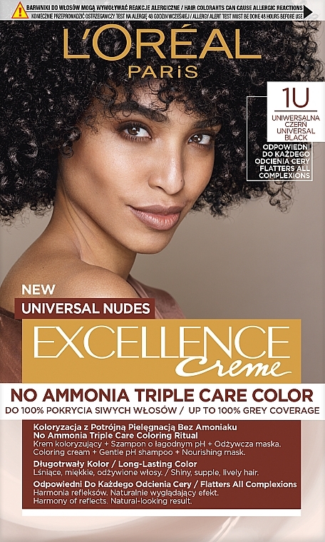 Hair Color - L'Oreal Paris Excellence Universal Nudes — photo N1