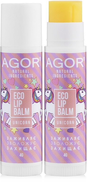 Lip Balm - Agor Unicorn Eco Lip Balm — photo N1