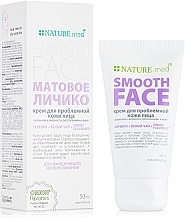 Fragrances, Perfumes, Cosmetics Facial Cream for Problem Skin "Matte Face" - Nature.med Nature's Solution Smooth Face