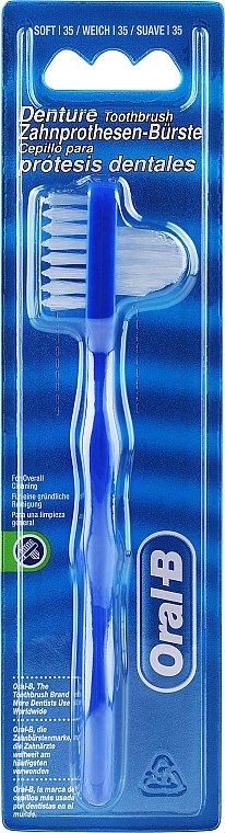 Dentures Toothbrush, soft 35 - Oral-B Pro-Expert Clinic Line Pro-Flex — photo N1