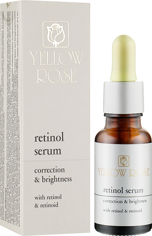 Retinol Face Serum - Yellow Rose Retinol Serum — photo N2