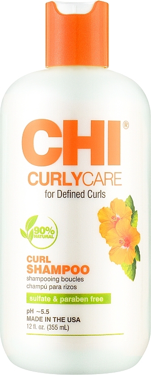 Shampoo for Curly & Wavy Hair - CHI Curly Care Curl Shampoo — photo N1