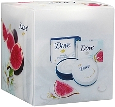 Fragrances, Perfumes, Cosmetics Set - Dove (soap/100g + soap/100g + bod/care/75ml)