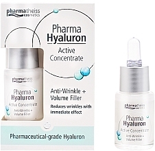 Active Hyaluron + Firmness Face Serum - Pharma Hyaluron Pharmatheiss Cosmetics Active Concentrate Anti-wrinkle + Volume Filler — photo N3